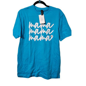 Gildan Blue Mama Woman's Shirt Medium